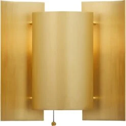 Northern Butterfly Wall Lamp, Brushed Brass