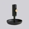 Northern Granny Candleholder Low, Black