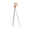 Northern Oslo Wood Floor Lamp, Black/Beige 1 Northern Oslo Wood Floor Lamp, Black/Beige -Gubi Furni Sales northern oslo wood floor lamp 4