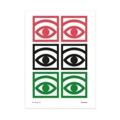 Ögon Colour Poster 50x70 Cm