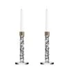 Orrefors Carat Candle Holder H 24,2 Cm, 2-Pack, Brass -Gubi Furni Sales orrefors carat candle holder h 242 cm 2 pcs 3