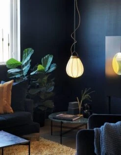 Hobo Pendant Light Large, Brass/Opal Glass 5 Hobo Pendant Light Large, Brass/Opal Glass -Gubi Furni Sales orsjo belysning hobo pendant light 1