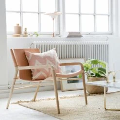 OX Denmarq Rama Armchair, Soaped Oak / Nature -Gubi Furni Sales ox denmarq rama armchair 4