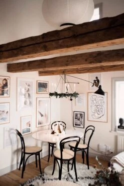 No 14 Café Chair, Black/Rattan Seat -Gubi Furni Sales paged no 14 cafe chair black 8