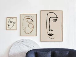 Serious Dreamer Poster, 50x70 Cm -Gubi Furni Sales paper collective serious dreamer poster 1 1