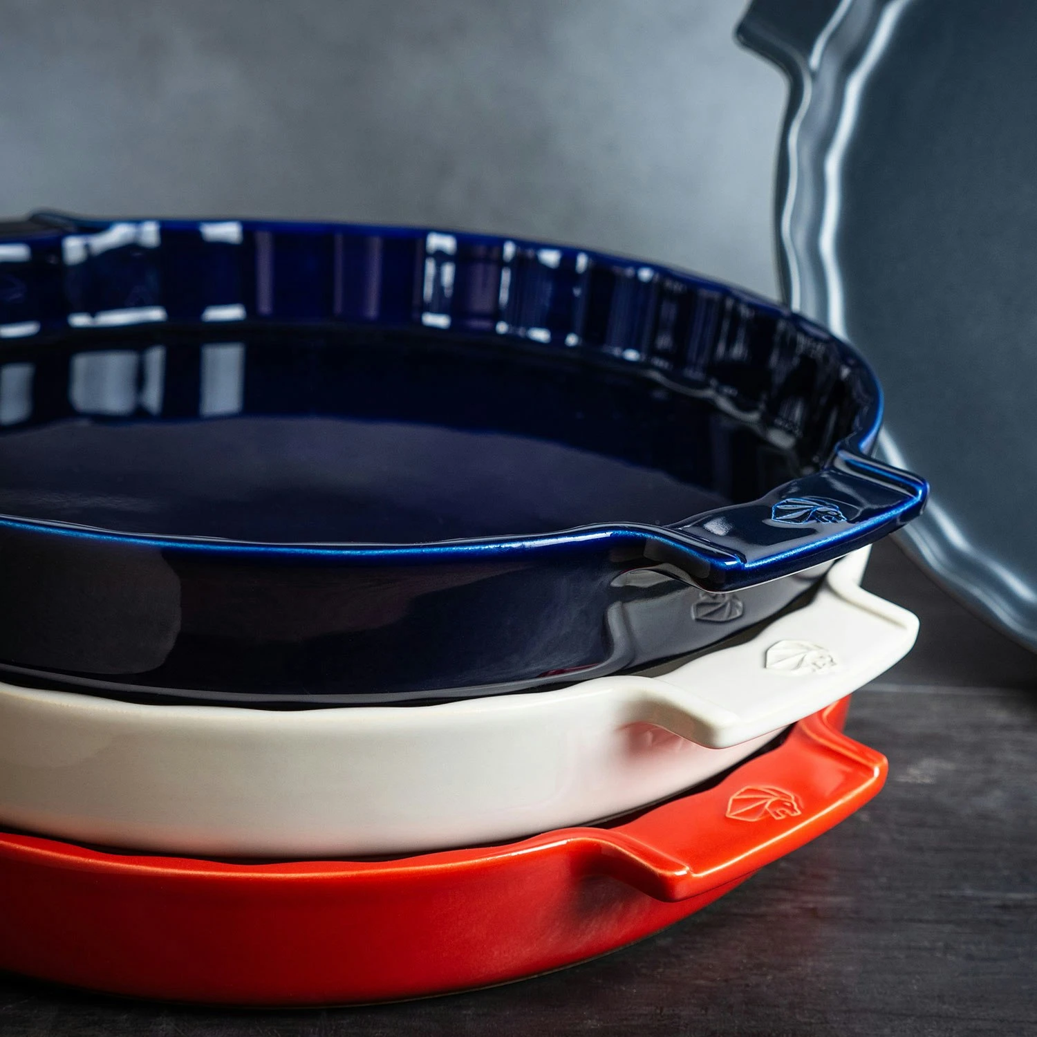 Peugeot Appolia Pie Dish 30 Cm, Slate 6 Peugeot Appolia Pie Dish 30 Cm, Slate - Image 4