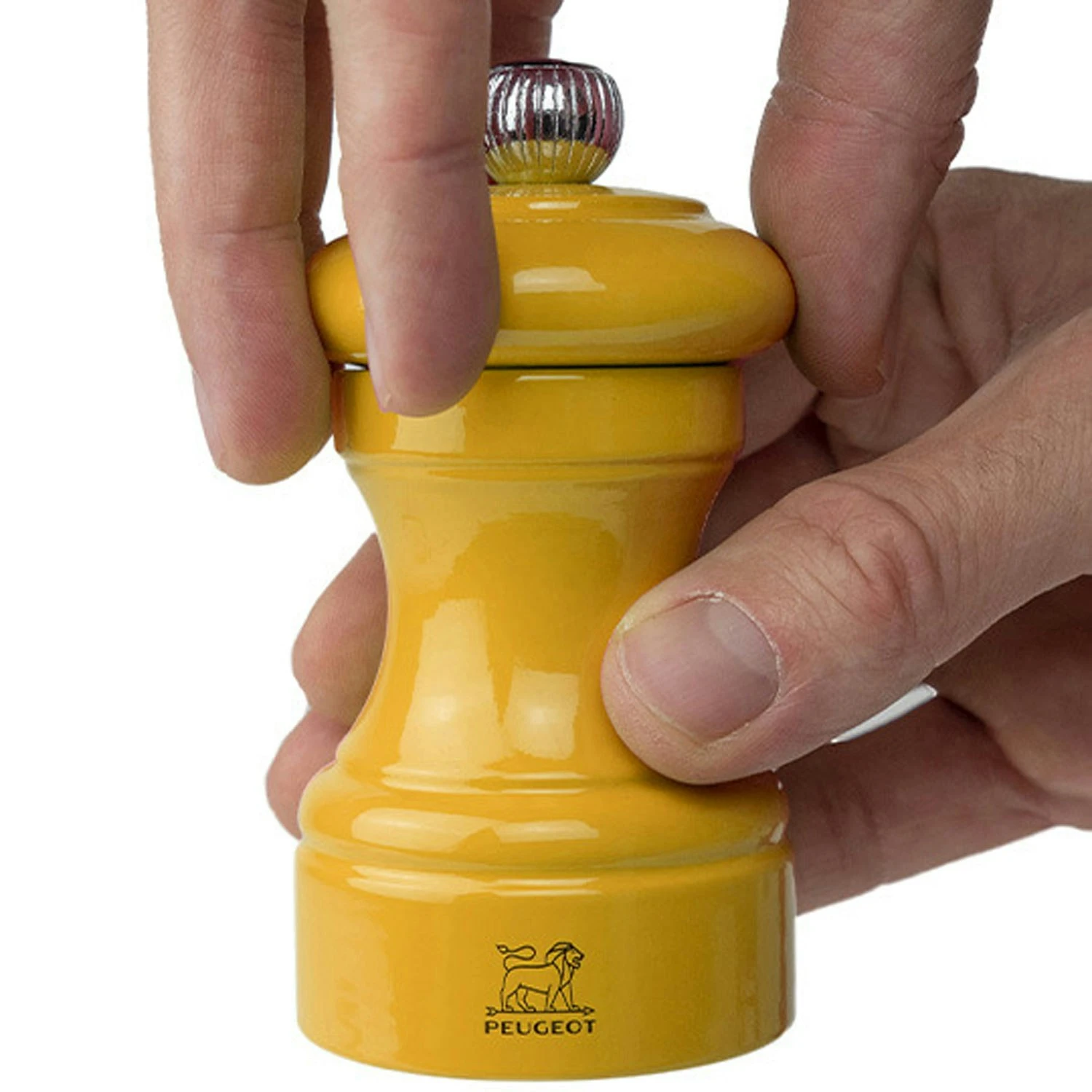 Peugeot Bistro Salt Mill 10 Cm, Yellow Saffron 5 Peugeot Bistro Salt Mill 10 Cm, Yellow Saffron - Image 3