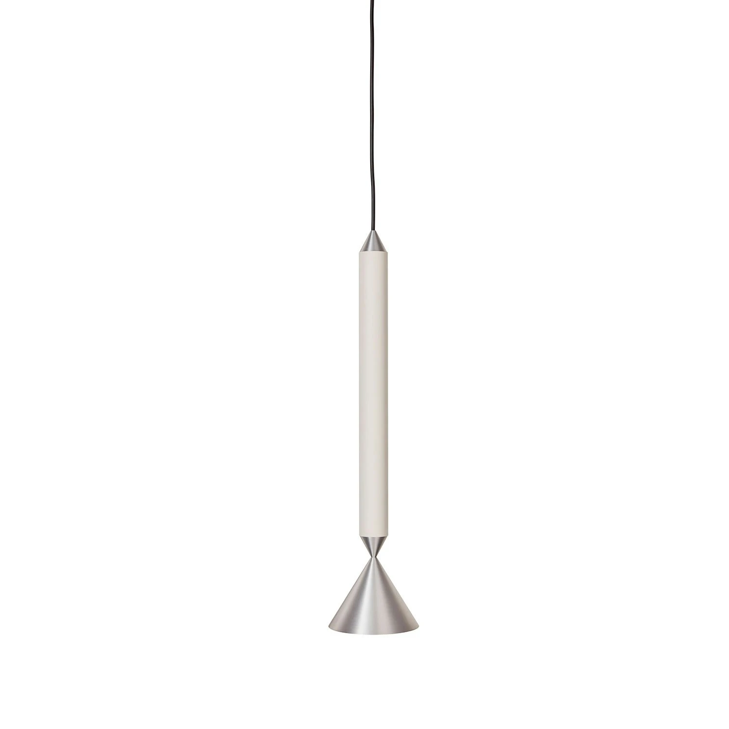 Pholc Apollo 39 Pendant, Winter White/Brushed Aluminium 3 Pholc Apollo 39 Pendant, Winter White/Brushed Aluminium