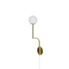 Pholc Mobil Wall Lamp, Brass