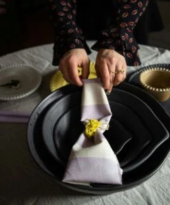 Peep Bowl 35 Cm, Matte Black -Gubi Furni Sales potteryjo peep bowl 35 cm 7