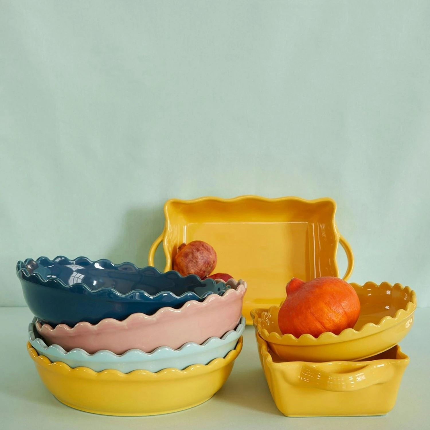 Rice Pie Dish 24 Cm, Brown 4 Rice Pie Dish 24 Cm, Brown - Image 2