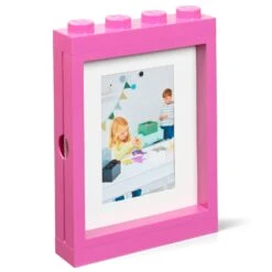 Room Copenhagen Lego Frame 26.8x19 Cm, Pink