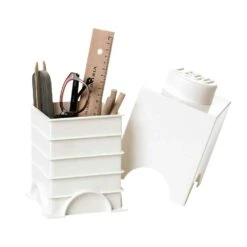 Room Copenhagen Lego Storage Brick 1, White -Gubi Furni Sales room copenhagen lego storage brick 1 1