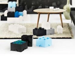 Room Copenhagen Lego Storage Brick 2, Blue 9 Room Copenhagen Lego Storage Brick 2, Blue -Gubi Furni Sales room copenhagen lego storage brick 2 10