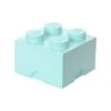 Room Copenhagen LEGO® Storage Box 8 Knobs, Aqua 1 Room Copenhagen LEGO® Storage Box 8 Knobs, Aqua -Gubi Furni Sales room copenhagen lego storage brick 4 8