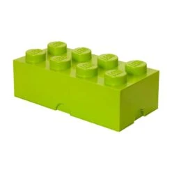 Room Copenhagen LEGO® Storage Box 8 Knobs, Bright Green