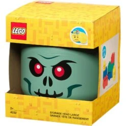Room Copenhagen LEGO® Storage Box Head Large, Green Skeleton 5 Room Copenhagen LEGO® Storage Box Head Large, Green Skeleton -Gubi Furni Sales room copenhagen lego storage head large green skeleton 1