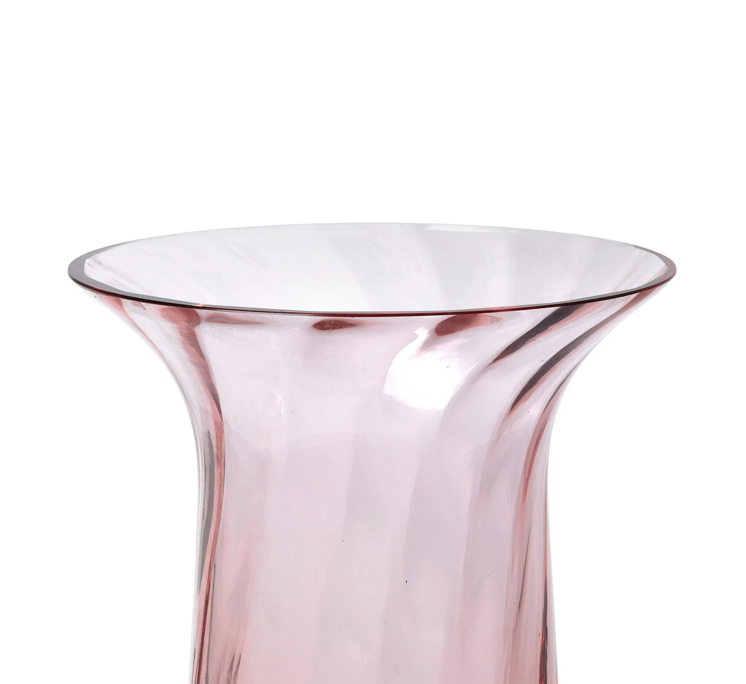 Optic Anniversary Vase 16 Cm, Blush 4 Optic Anniversary Vase 16 Cm, Blush - Image 2
