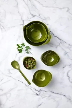 Rosti Margrethe Colander 1,5 L, Olive -Gubi Furni Sales rosti colander t margrethe 15 liters black 3