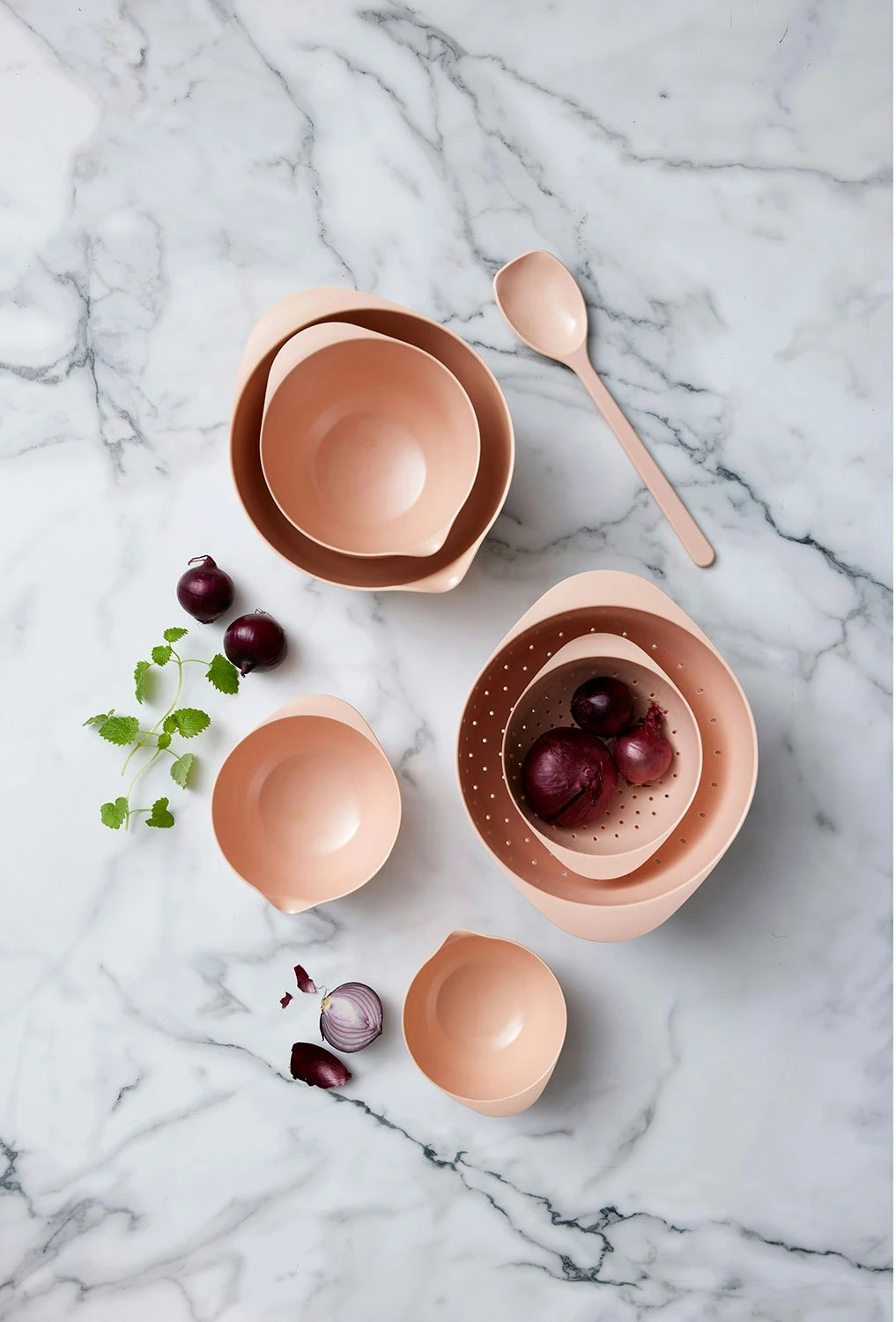 Rosti Margrethe Colander 4 L, Nordic Blush 4 Rosti Margrethe Colander 4 L, Nordic Blush - Image 2