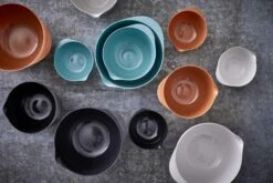 Rosti Margrethe Bowl Set 4-pack, Pebble Terra -Gubi Furni Sales rosti margrethe set 4pcs pebble white 22