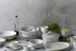 Royal Doulton Maze Light Grey Casserole Round -Gubi Furni Sales royal doulton maze light grey casserole round 2