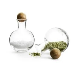 Sagaform Oak Spice Storage With Oak Stoppers, 2 Pcs -Gubi Furni Sales sagaform oak spice storage with oak stoppers 2 pcs 3