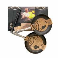 Satake Frying Pans Set With Tongs -Gubi Furni Sales satake frying pans set with tongs 1