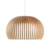 Secto Design Atto 5000 Pendant, Walnut -Gubi Furni Sales secto design atto 5000 pendant 2
