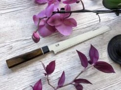 Gin'Iro Gyuto Bread Knife, 22 Cm -Gubi Furni Sales senzo giniro gyuto bread knife 22 cm 1