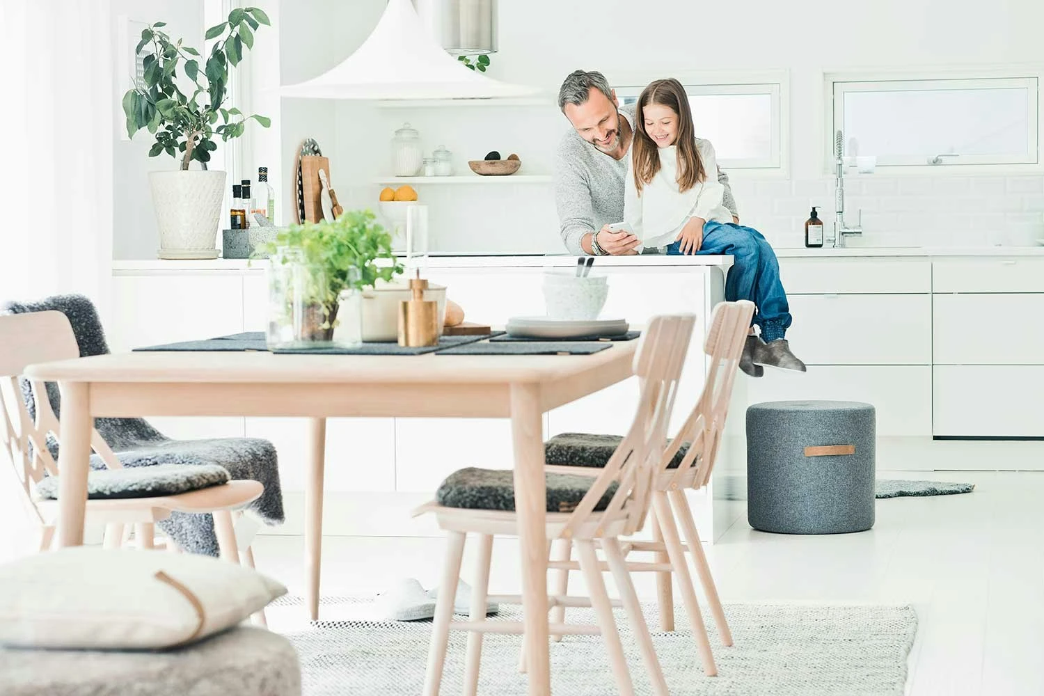 Shepherd Judith Seat Cushion Padded 34x36 Cm, Cappuccino 4 Shepherd Judith Seat Cushion Padded 34x36 Cm, Cappuccino - Image 2