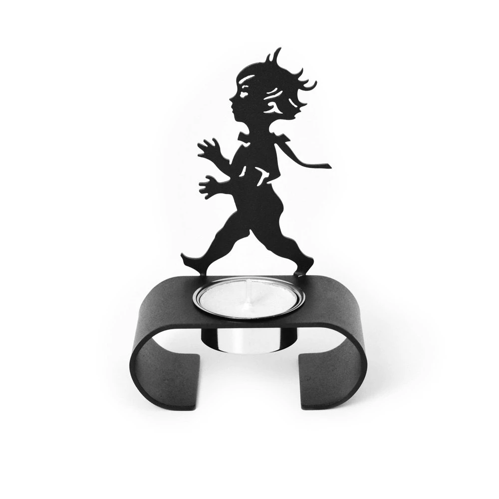 Solstickan Candle Holder Silhouette, Black 3 Solstickan Candle Holder Silhouette, Black
