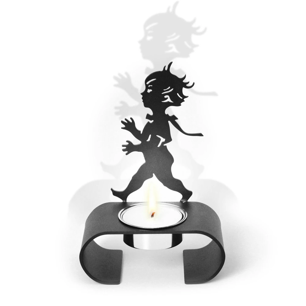 Solstickan Candle Holder Silhouette, Black 4 Solstickan Candle Holder Silhouette, Black - Image 2
