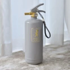 Solstickan Fire Extinguisher 2 Kg, Grey/Gold -Gubi Furni Sales solstickan solstickan fire extinguisher 2 kg 49