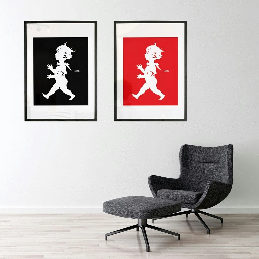 Solstickan Poster 50x70 Cm, Gold/Black 8 Solstickan Poster 50x70 Cm, Gold/Black - Image 6