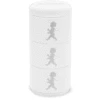 Solstickan Storage Jar Three Sections, White