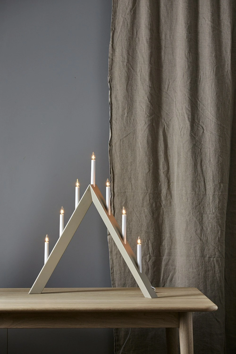 Star Trading Arrow Candlestick, Beige 5 Star Trading Arrow Candlestick, Beige - Image 3