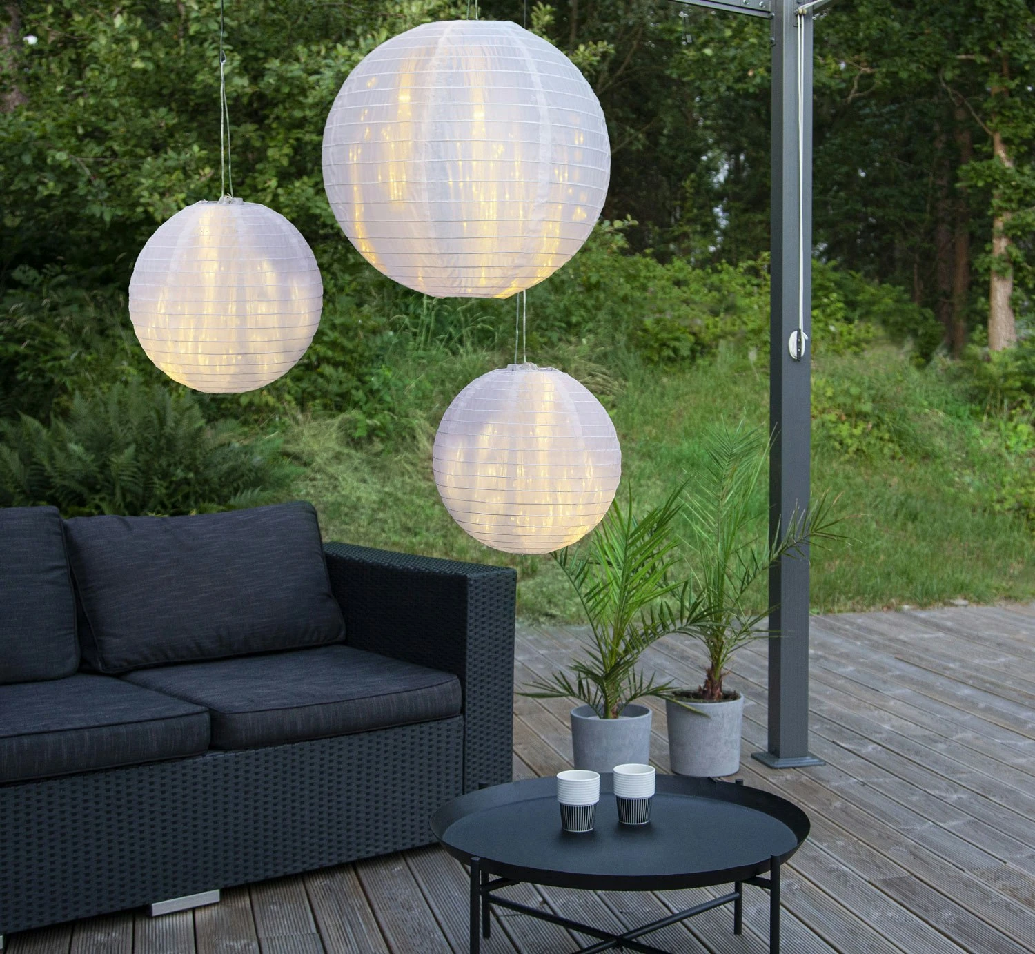 Star Trading Festival Lampshade 40 Cm, White 4 Star Trading Festival Lampshade 40 Cm, White - Image 2