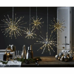 Star Trading Firework Hanging Decoration 60 Cm, Gold -Gubi Furni Sales star trading firework hanging decoration 60cm 5