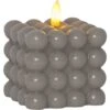 Star Trading Flamme Dot Pillar Candle LED, Grey -Gubi Furni Sales star trading flamme dot 5