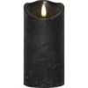 Star Trading Flamme Rustic LED Pillar Candle Black, 15 Cm -Gubi Furni Sales star trading flamme rustic led pillar candle black 5