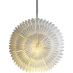 Star Trading Frost Paper Star,  White