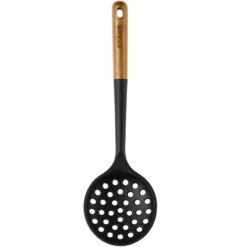 Staub Skimmer Silicone / Acacia Wood 31 Cm -Gubi Furni Sales staub skimmer silicone acacia wood 31 cm 2