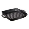 Staub Griddle Pan 28x28 Cm, Black -Gubi Furni Sales staub staub griddle pan 28x28 cm 2