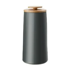 Stelton Emma Coffee Jar/Storage Jar 500 G, Dark Grey