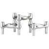 BMF Candle Holder 3-pack, Chrome 2 BMF Candle Holder 3-pack, Chrome -Gubi Furni Sales stoff nagel bmf 6