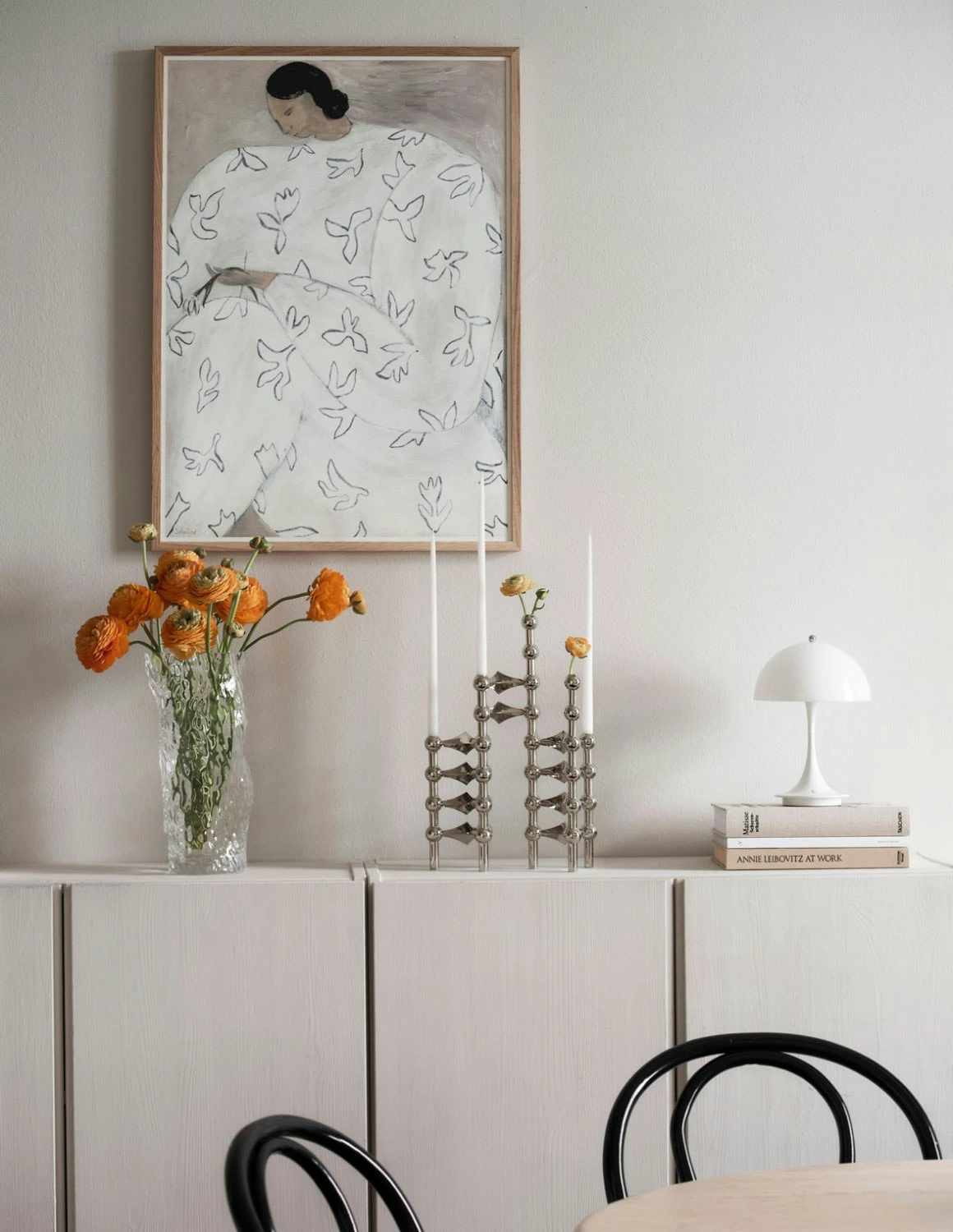 Nagel Candlestick 3 Pieces, Chrome 7 Nagel Candlestick 3 Pieces, Chrome - Image 5