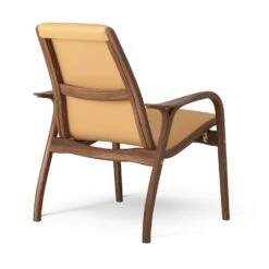 Swedese Laminett Armchair, Oiled Walnut / Natural Leather 8 Swedese Laminett Armchair, Oiled Walnut / Natural Leather -Gubi Furni Sales swedese laminett armchair oiled walnut 3