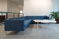 Swedese Flower Mono Table 90x84 Cm, White/Chrome 11 Swedese Flower Mono Table 90x84 Cm, White/Chrome -Gubi Furni Sales swedese swedese flower mono table 66 90 114 cm 3 2