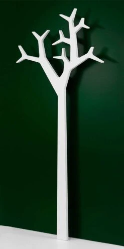 Swedese Tree Wall Coat Stand 134cm, White 7 Swedese Tree Wall Coat Stand 134cm, White -Gubi Furni Sales swedese tree wall coat stand 134 cm 8